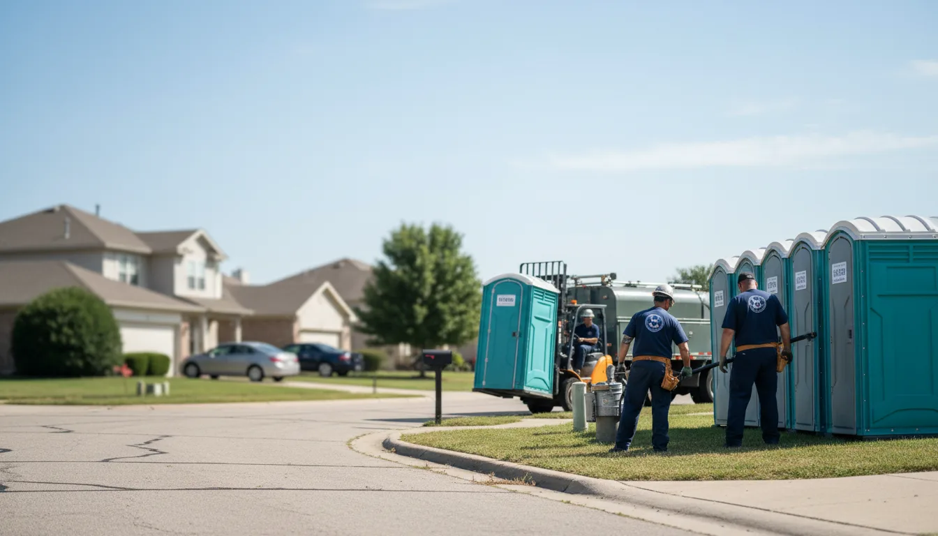 Porta Potty Rental in Offerle, KS near me